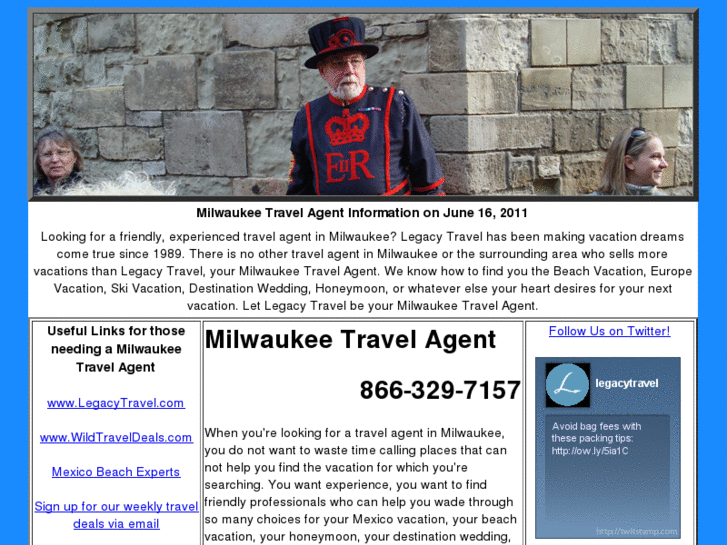 www.mymilwaukeetravelagent.com