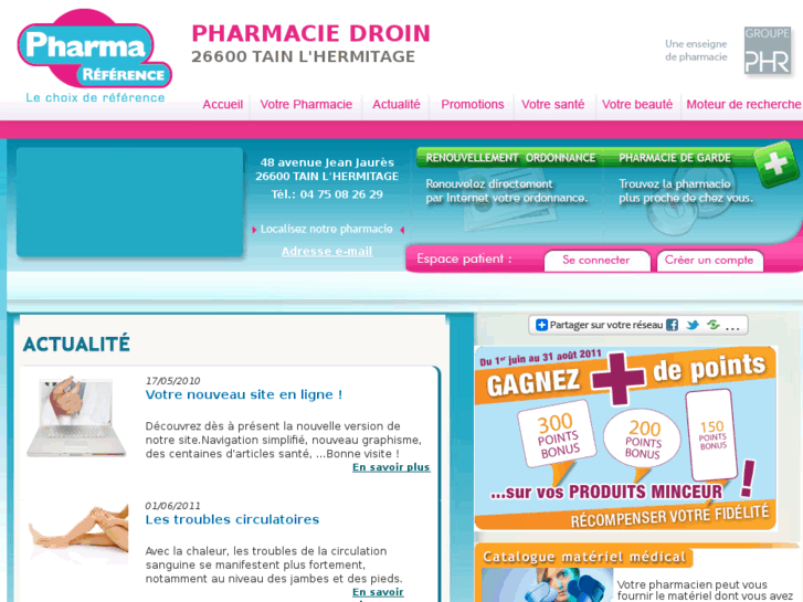 www.pharmaciedetaintournon.com