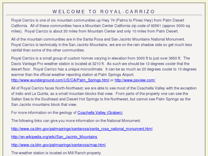 www.royal-carrizo.com