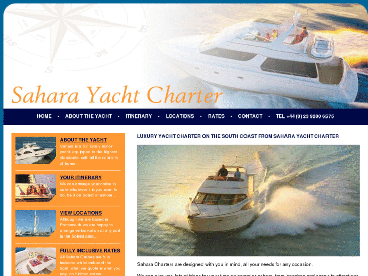 www.saharayachtcharter.com