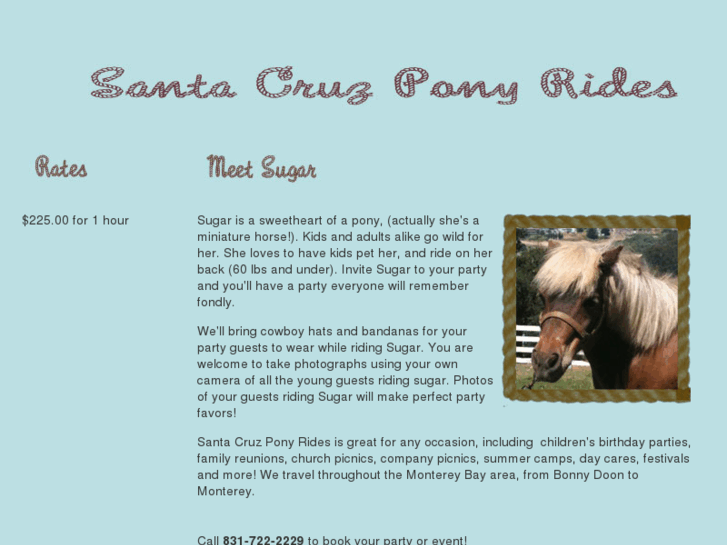 www.santacruzponyrides.com