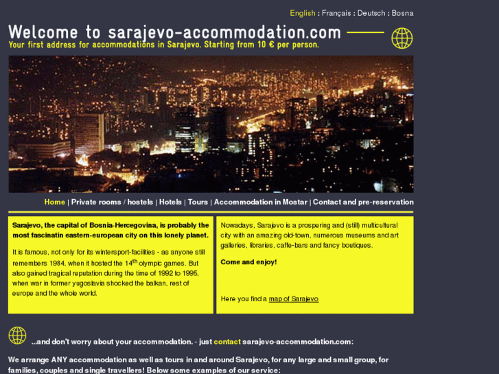 www.sarajevo-accommodation.com