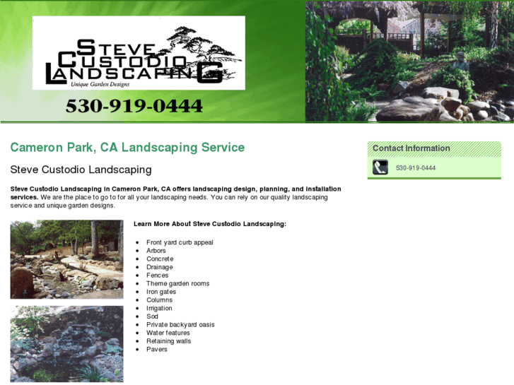 www.stevecustodiolandscaping.com