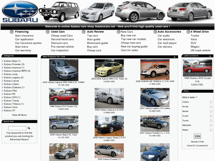 www.subarucars.net