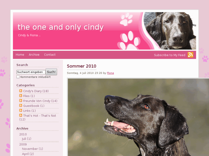 www.the-one-and-only-cindy.com