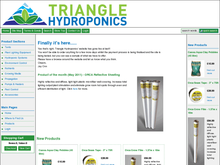 www.trianglehydroponics.co.uk