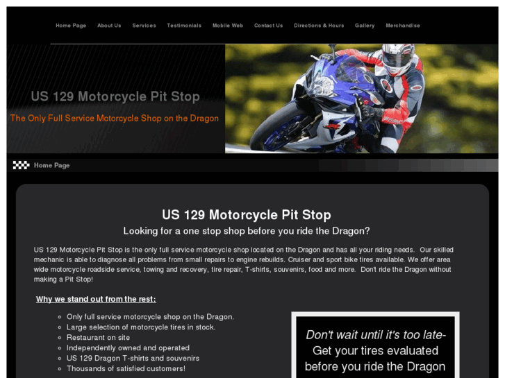 www.us129motorcyclepitstop.com