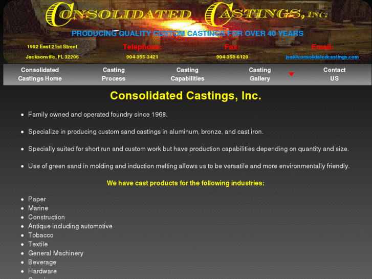 www.consolidatedcastings.com