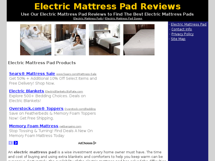 www.electricmattresspadreviews.com