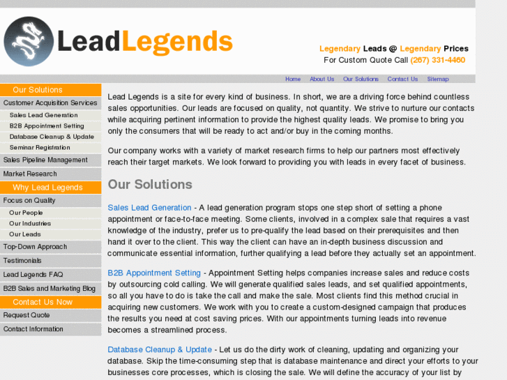 www.leadlegends.com