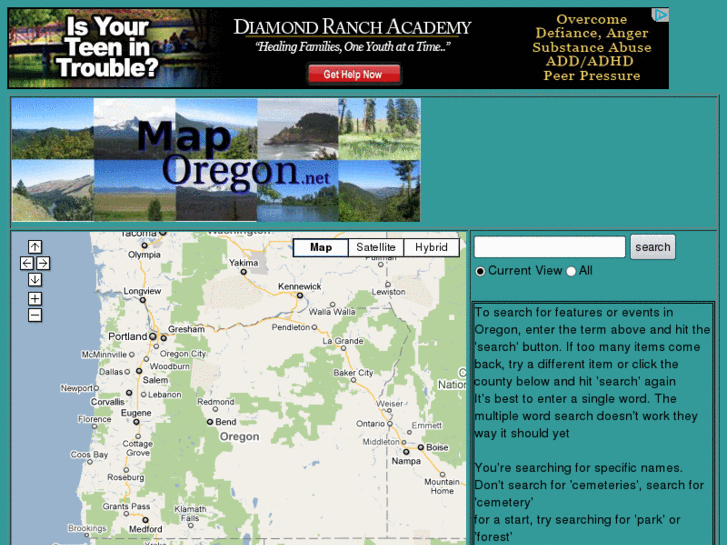 www.maporegon.net
