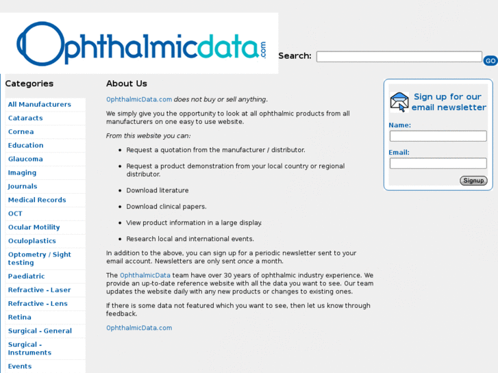 www.ophthalmicdata.com