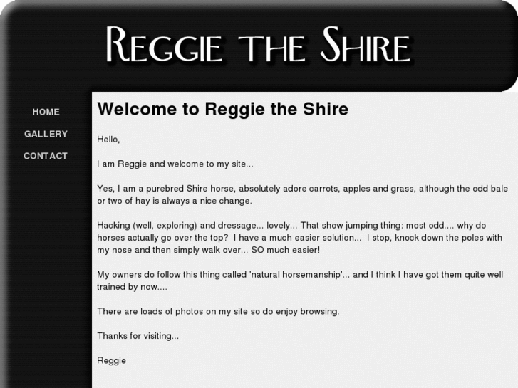 www.reggietheshire.com