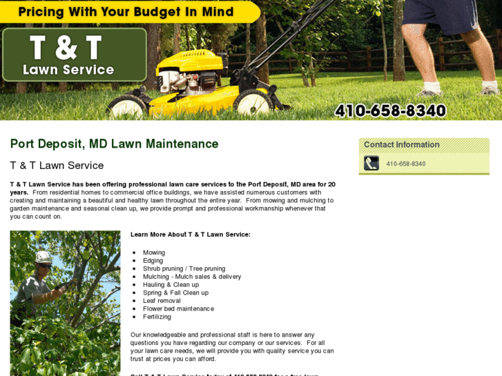 www.tandtlawnservicemd.com