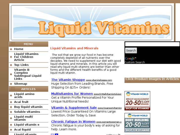 www.theliquidvitaminsprofessor.com