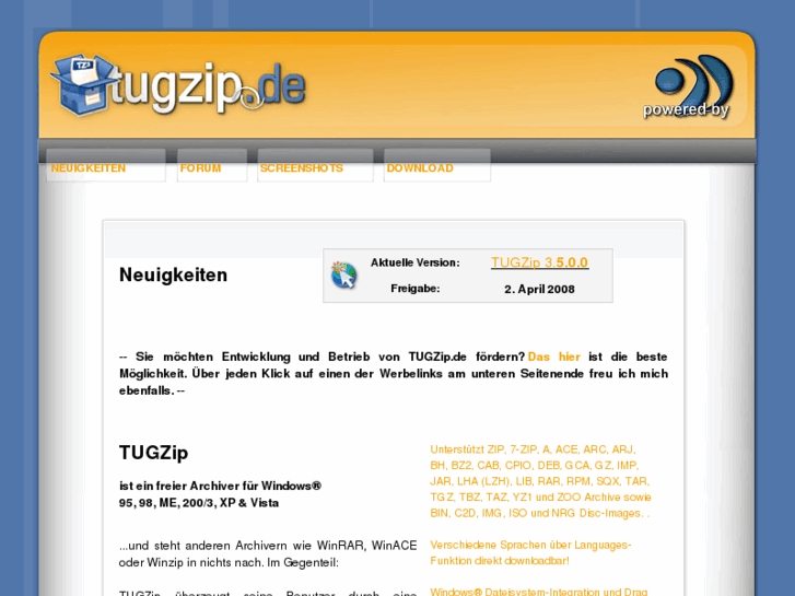 www.tugzip.de