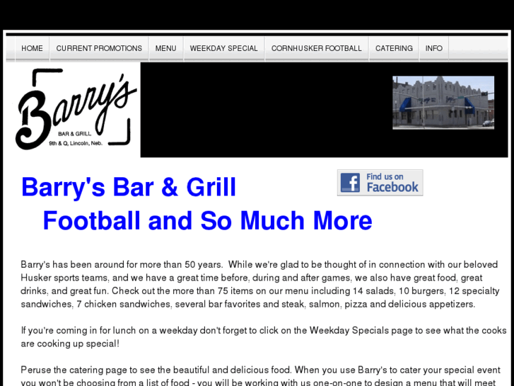 www.barrysbarandgrill.com