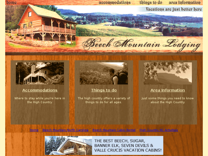 www.beechmountainlodging.com