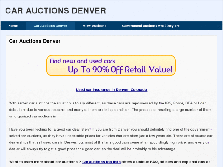 www.carauctionsdenver.com