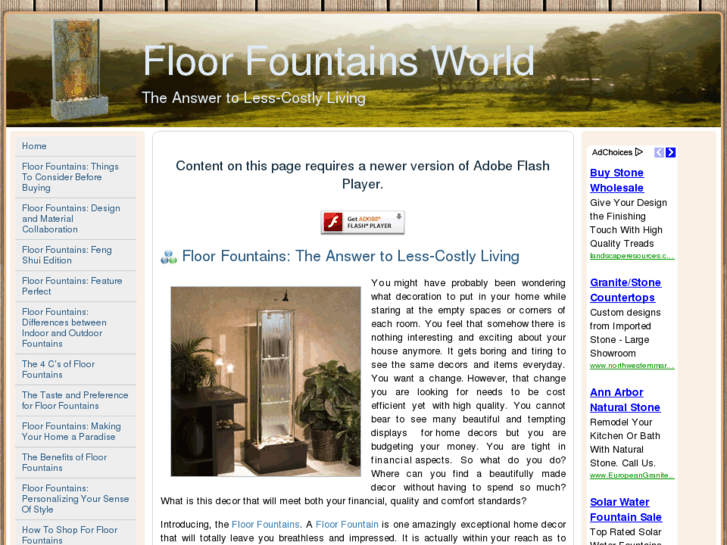 www.floorfountainsworld.com