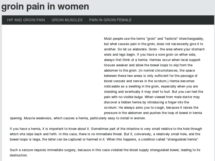 www.groinpaininwomen.com