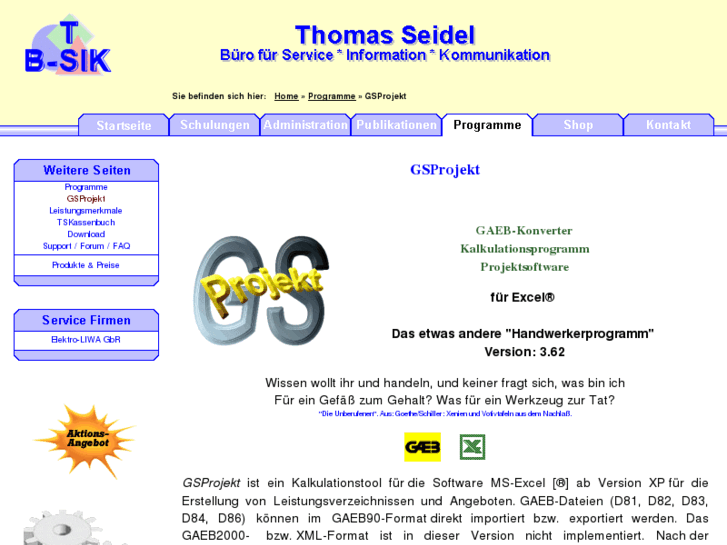 www.gsprojekt.de