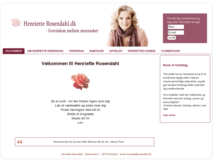 www.henrietterosendahl.dk