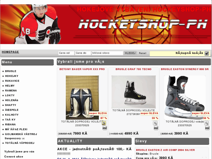 www.hockeyshop-ph.cz