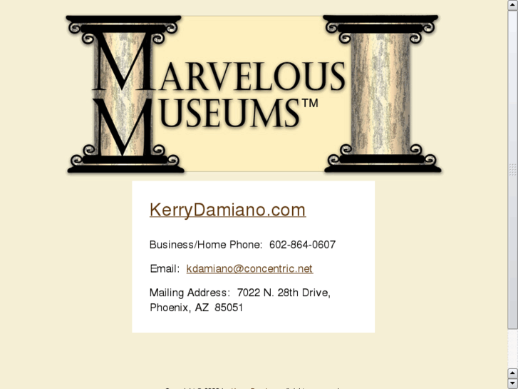 www.marvelousmuseums.com