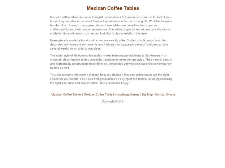 www.mexicancoffeetables.com