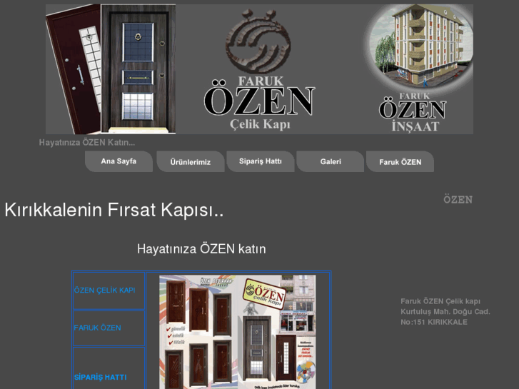 www.ozencelikkapi.com