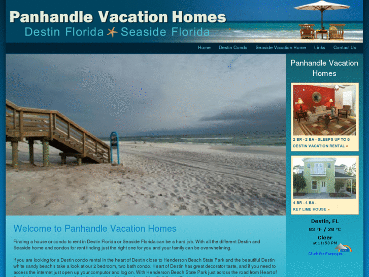 www.panhandlevacationhomes.com