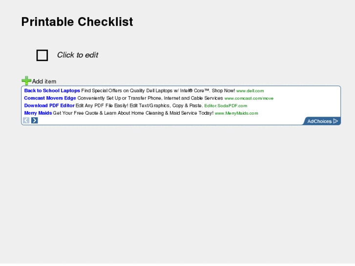 www.printablechecklist.org