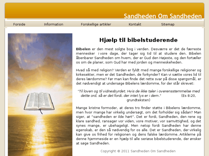 www.sandhedenomsandheden.dk