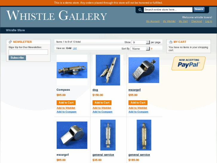 www.whistlegallery.com