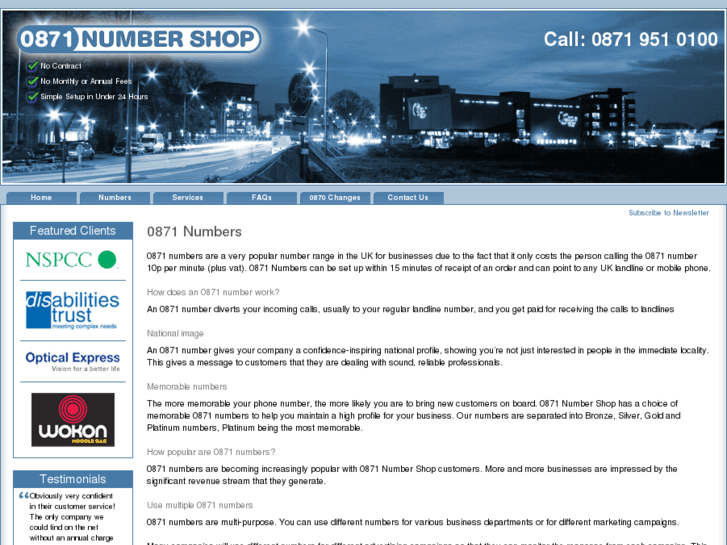 www.0871numbershop.com