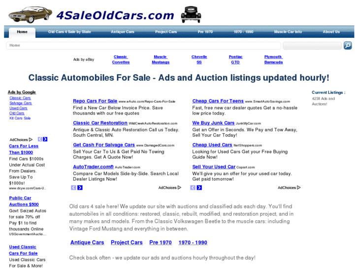 www.4saleoldcars.com