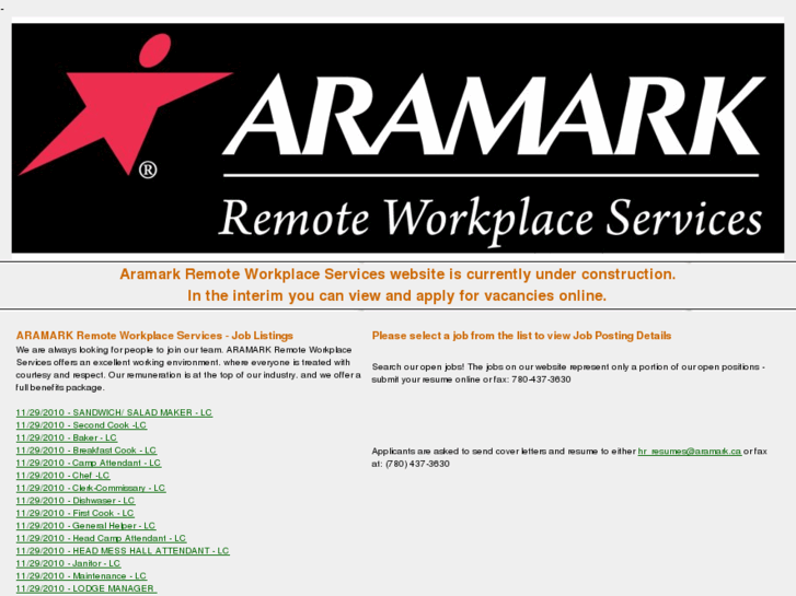 www.aramarkremote.com