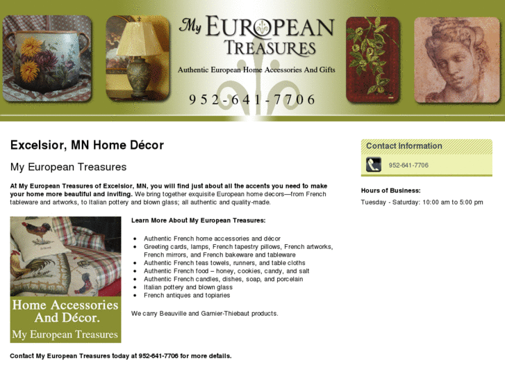 www.authenticeuropeanhomedecor.com