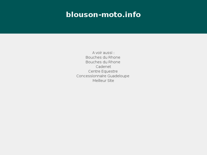 www.blouson-moto.info