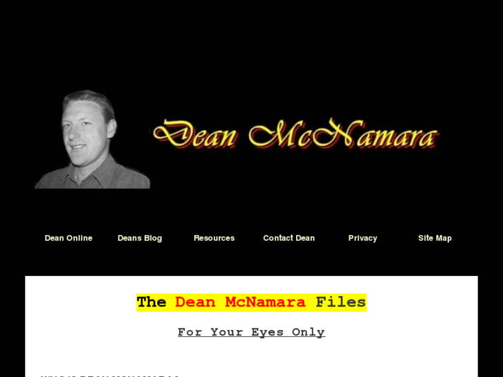 www.deanmcnamara.com
