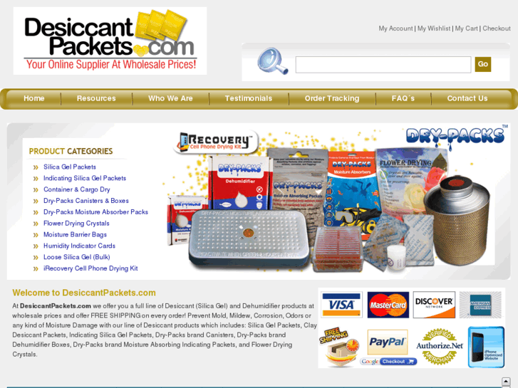 www.desiccantpackets.com