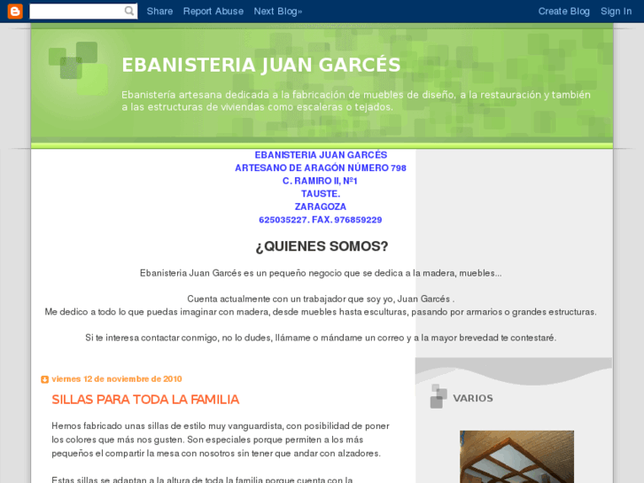 www.ebanisteriajuangarces.com