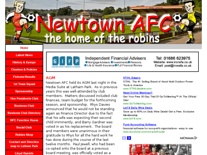 www.newtownafc.co.uk