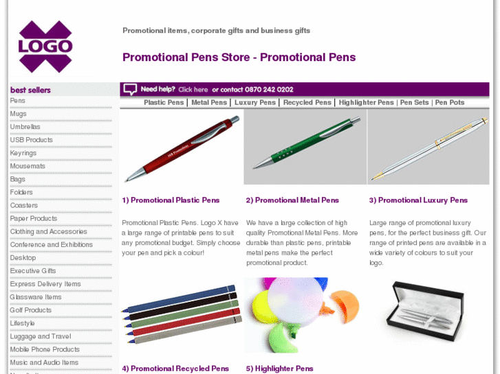 www.printedpenstore.co.uk