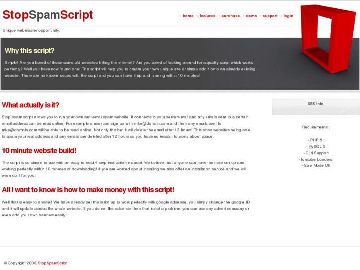 www.stopspamscript.com