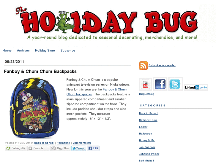 www.theholidaybug.com