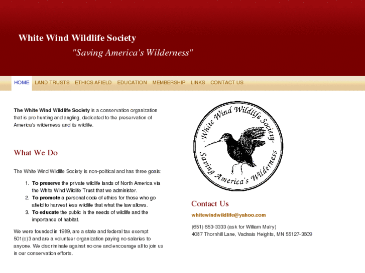 www.whitewindwildlifesociety.org