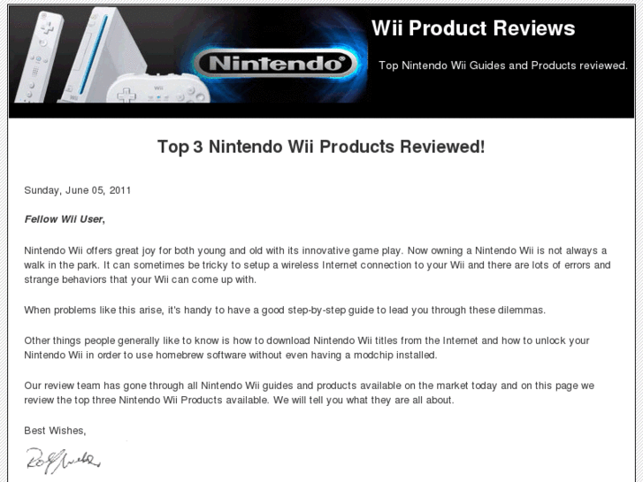 www.wiiproductreviews.com