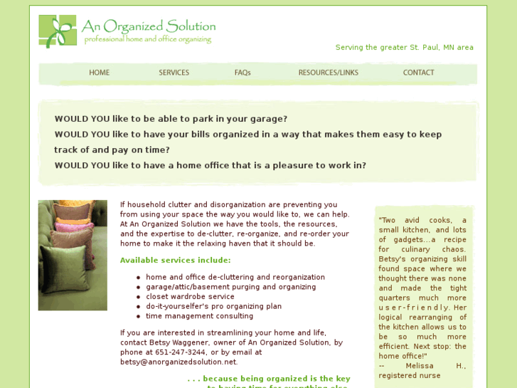 www.anorganizedsolution.net